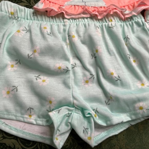 NWt 2t 5t 5 4t 4 ELEPHANT carters pajamas summer match sisters EASTER birthday - Picture 5 of 7